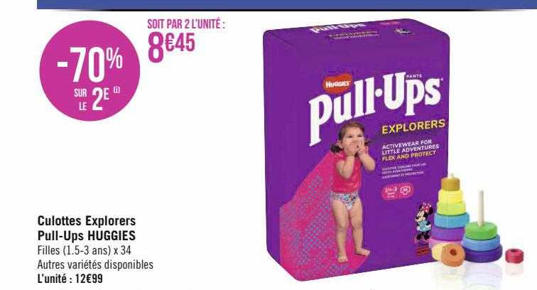 culottes explorers pull-ups huggies