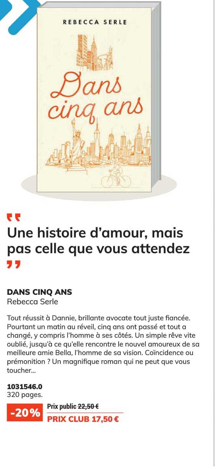 dans cinq ans - rebecca serle