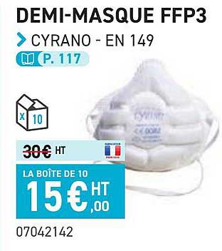 demi-masque ffp3