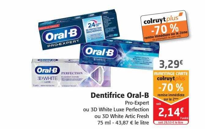 dentifrice oral-b