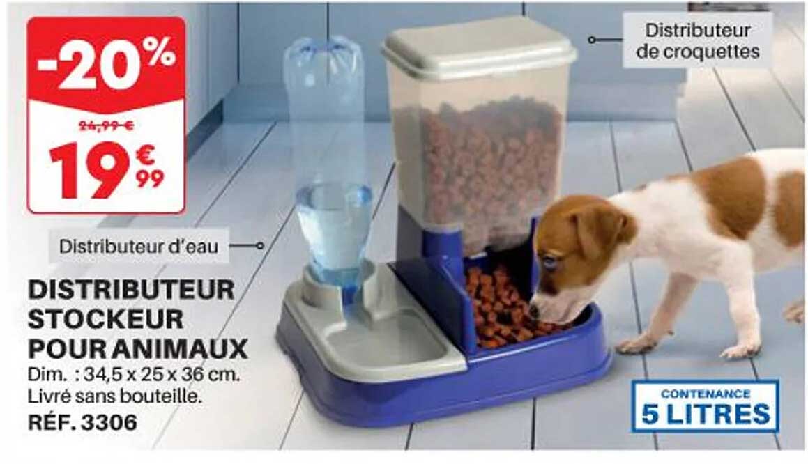 Distributeur Stockeur Pour Animaux