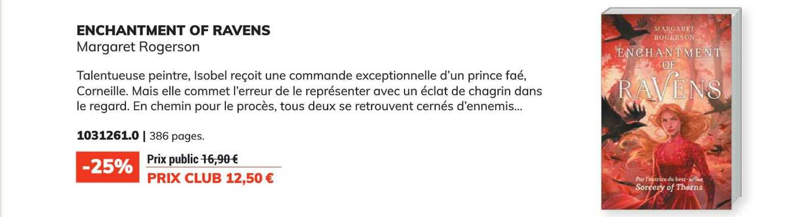 enchantment of ravens - margaret rogerson