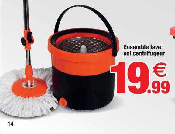 ensemble lave sol centrifugeur