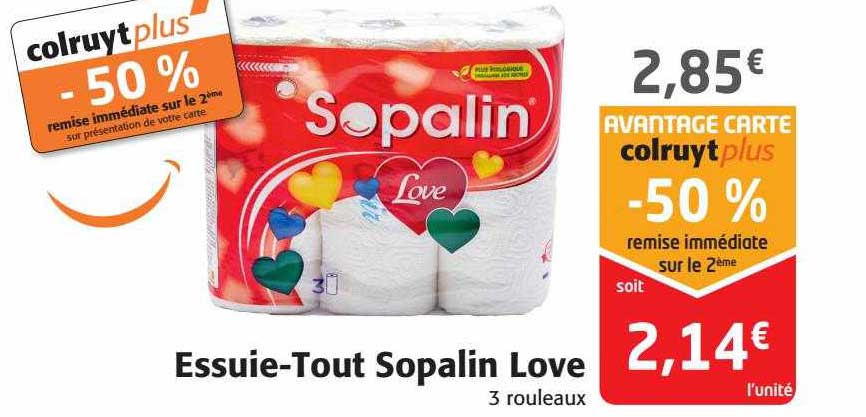 essuie-tout sopalin love