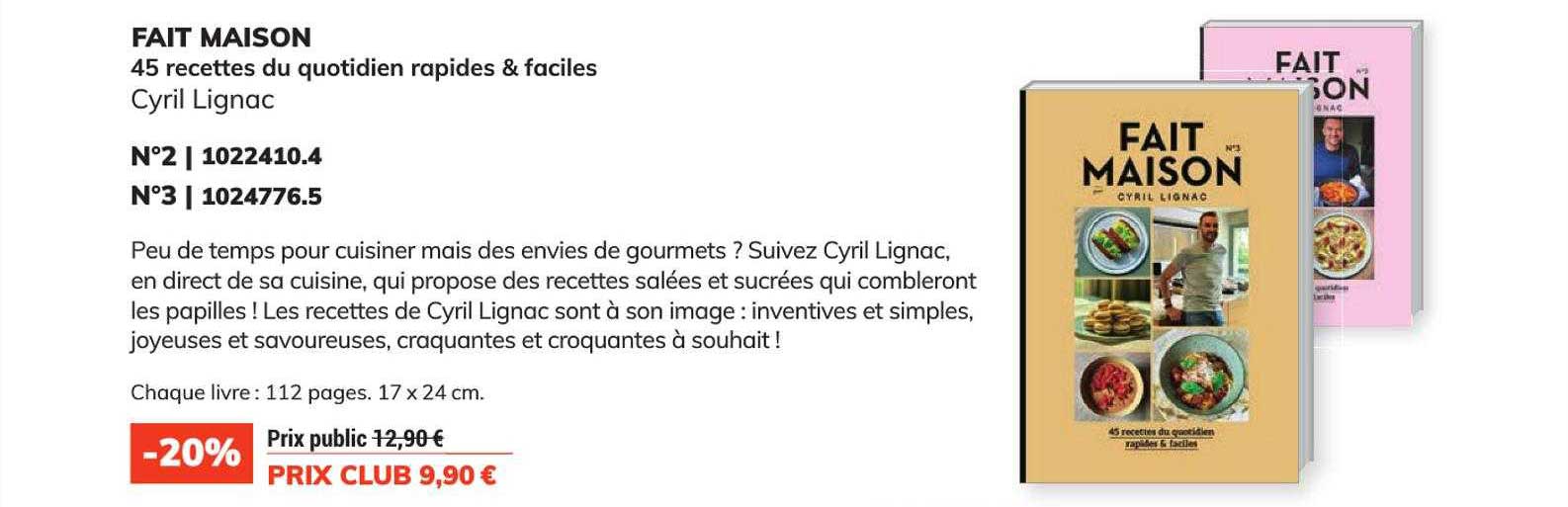 fait maison - cyril lignac