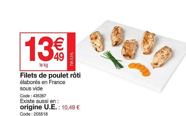 Filets De Poulet Rôti