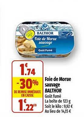 Foie De Morue Sauvage Balthor