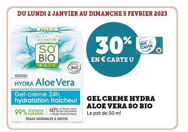Gel Crème Hydra Aloe Vera So Bio