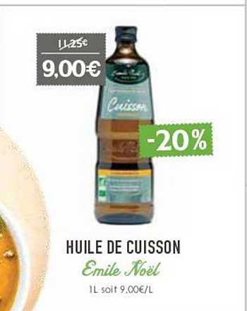 huile de cuisson émile noël