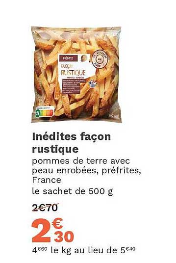 inédites façon rustiques