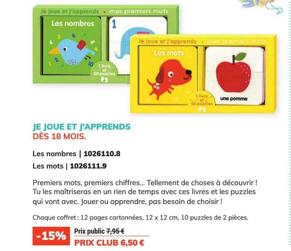 je joue et j'apprends