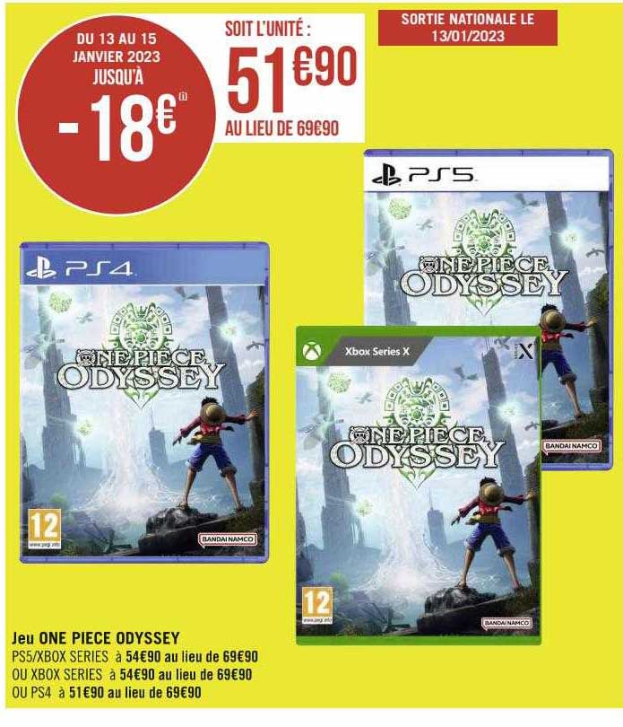 Jeu One Piece Odyssey