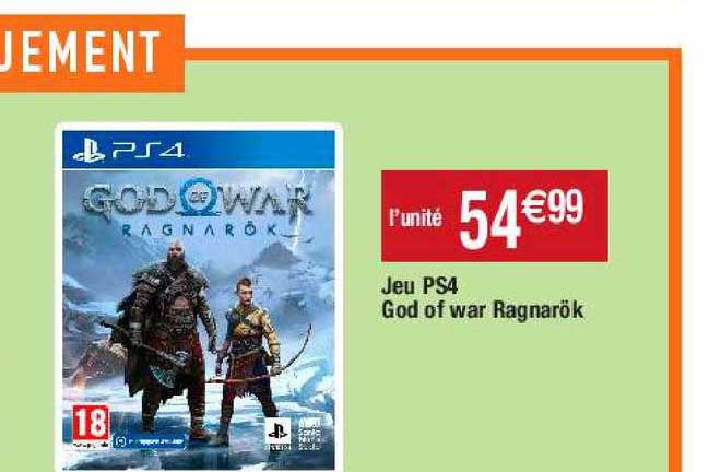 jeu ps4 god of war ragnarök