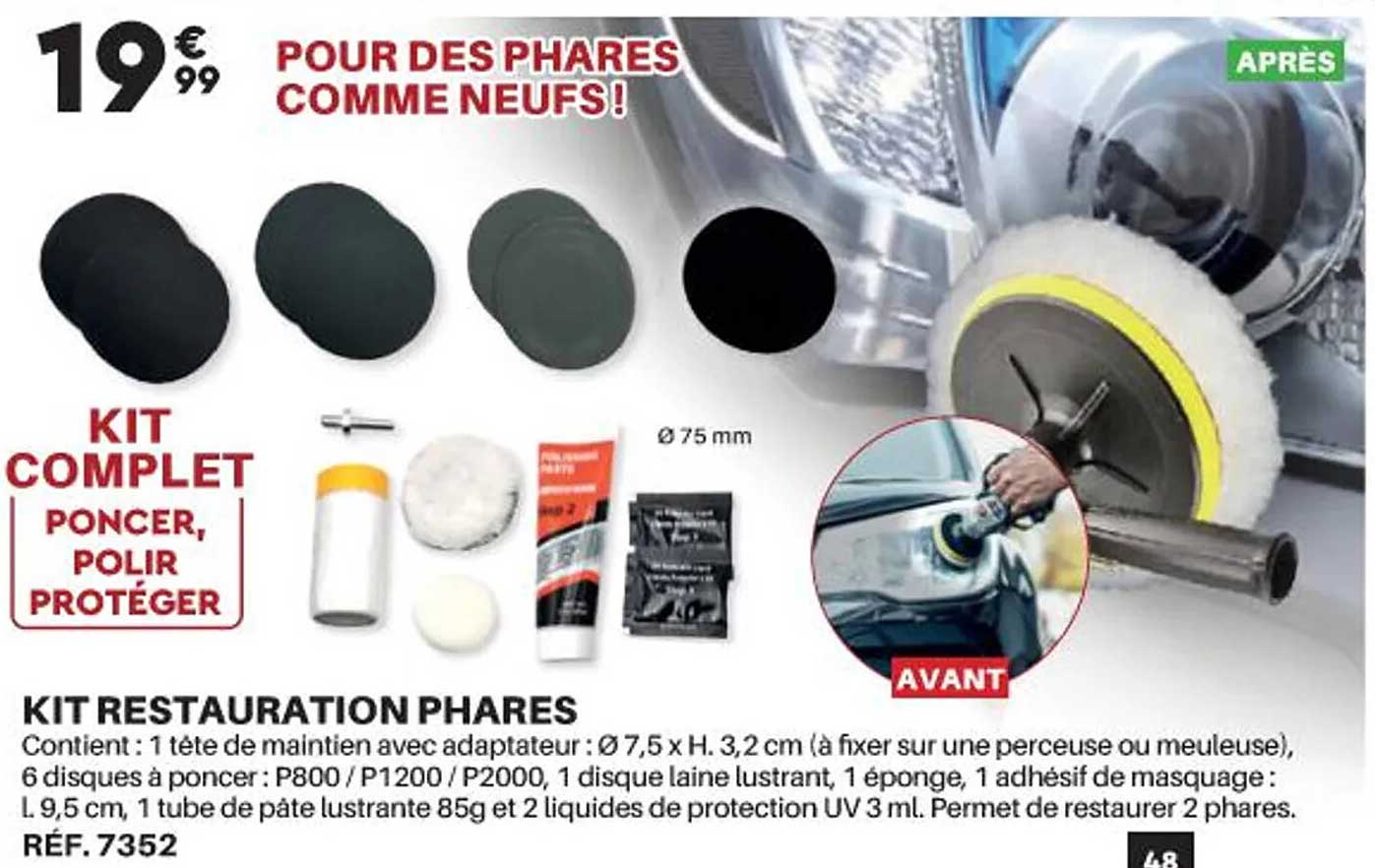 kit restauration phares