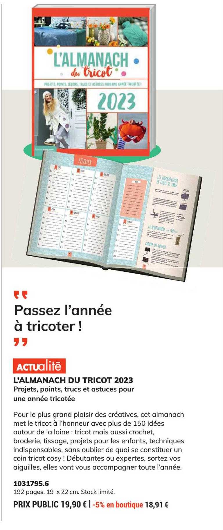 l'almanach du tricot 2023