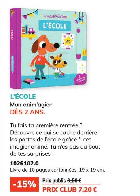 l'école mon anim'agier