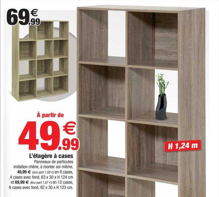 l'étagère à cases