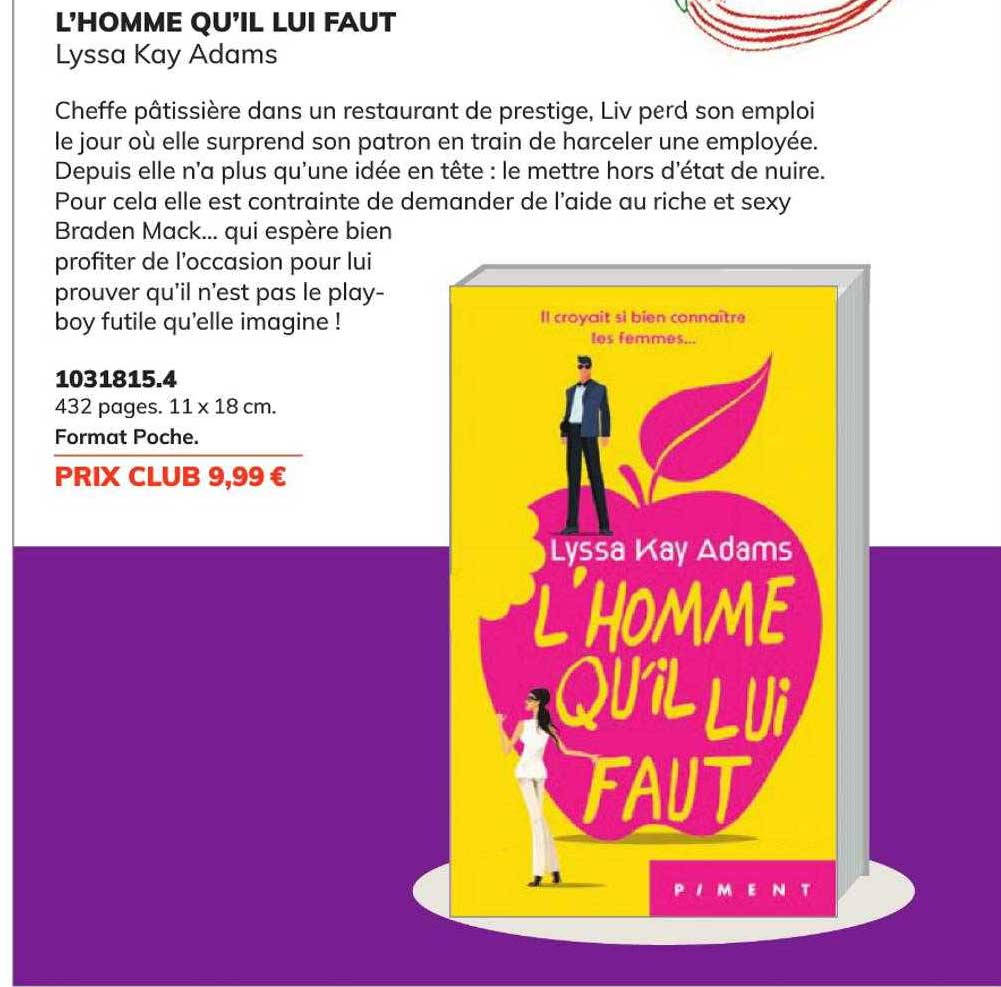 l'homme qu'il lui faut - lyssa kay adams