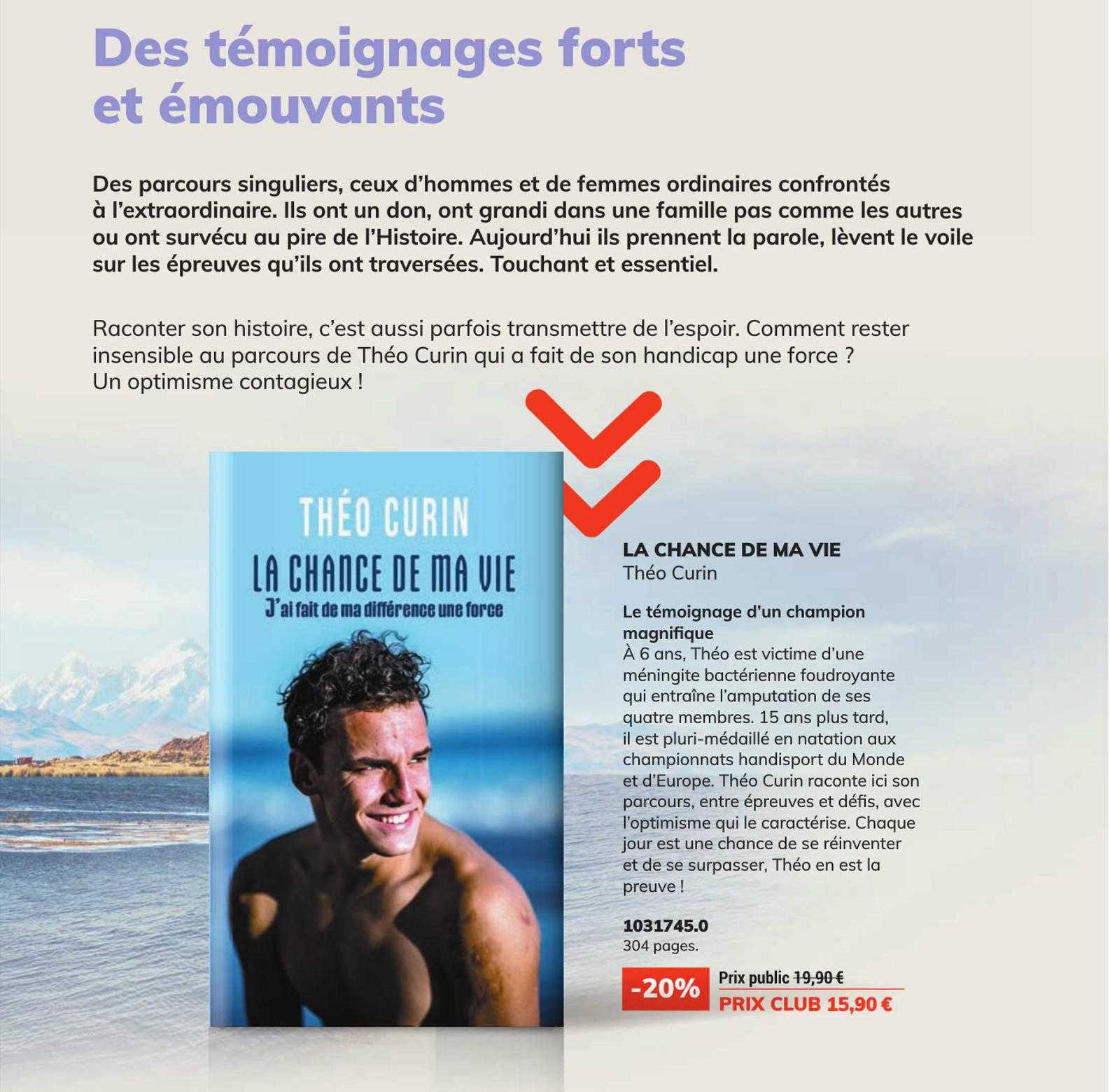 la chance de ma vie - théo curin