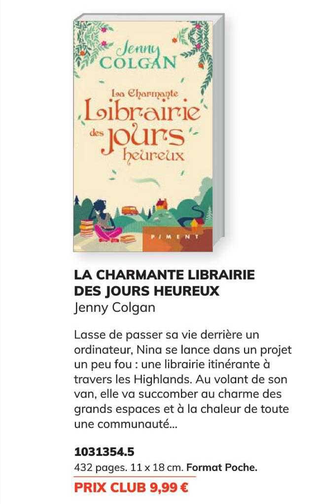 La Charmante Librairie Des Jours Heureux - Jenny Colgan