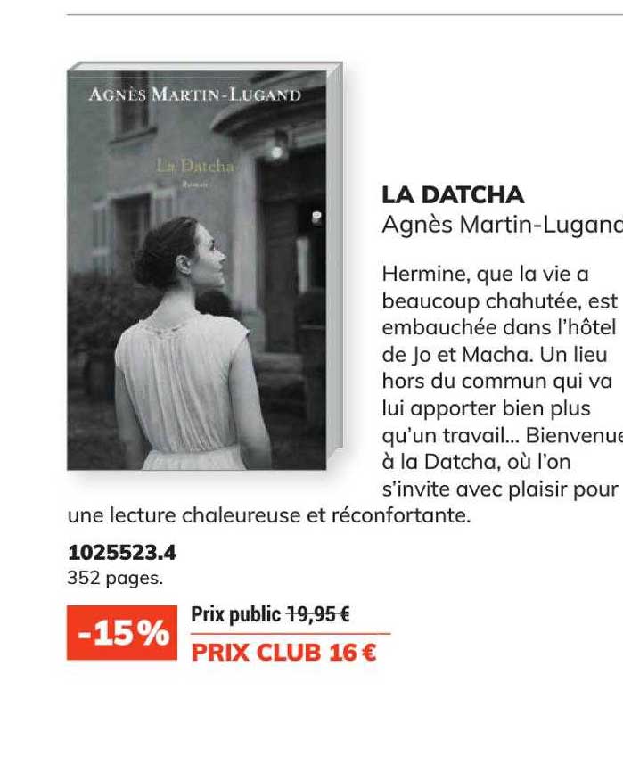 la datcha - agnès martin-lugand