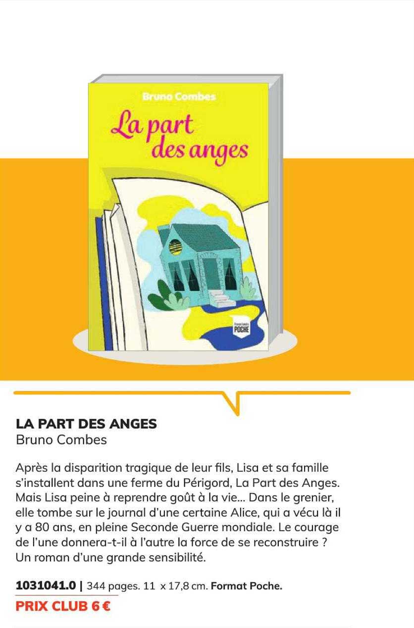 la part des anges - bruno combes