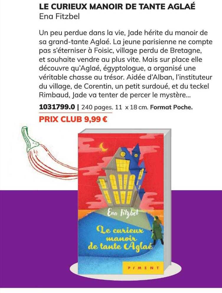 le curieux manoir de tante aglaé - ena fitzbel