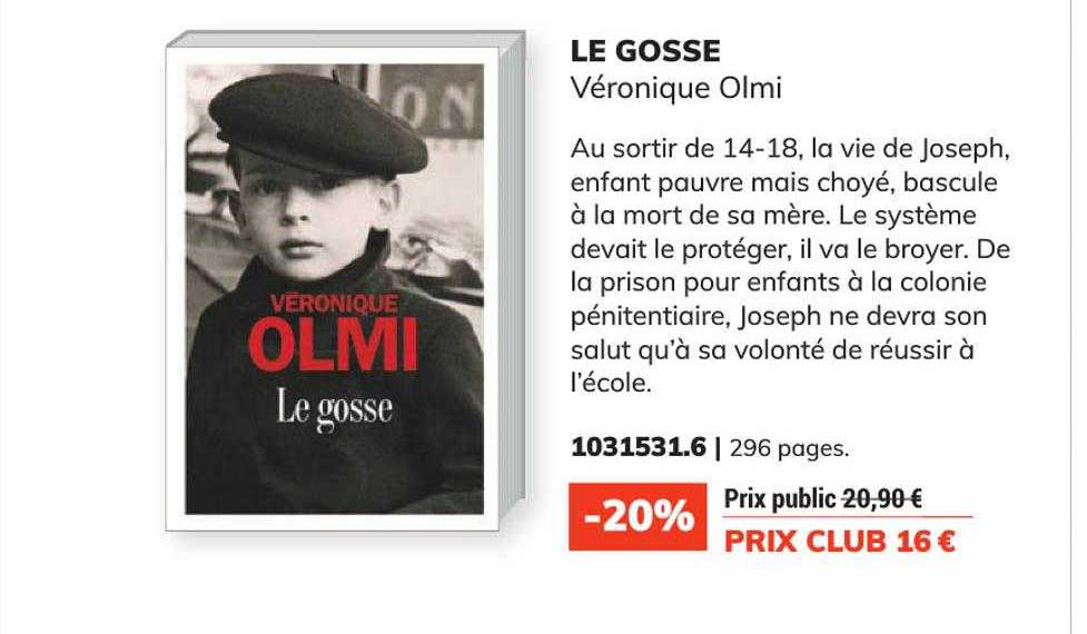 le gosse - véronique olmi