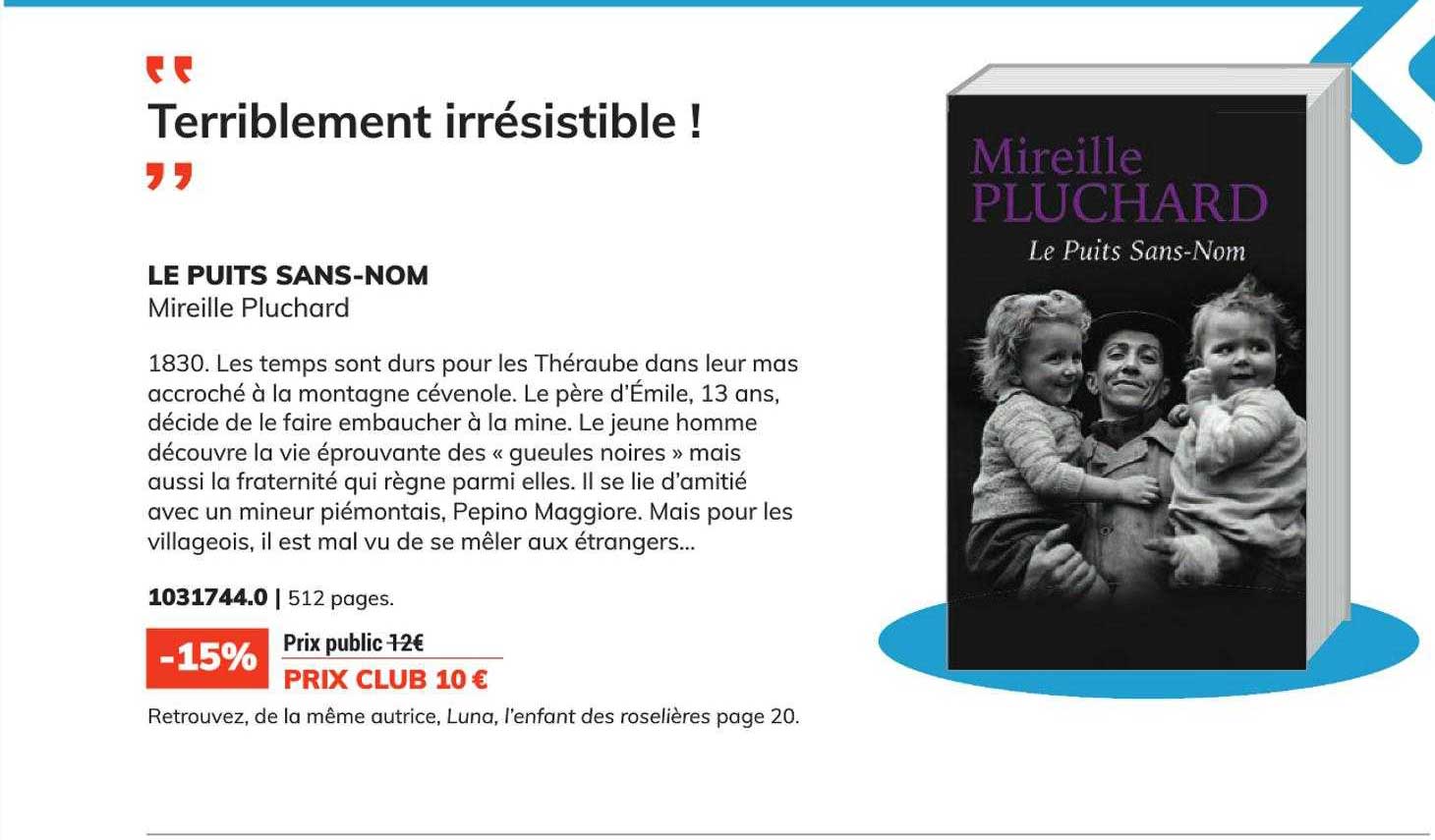 le puits sans-nom - mireille pluchard