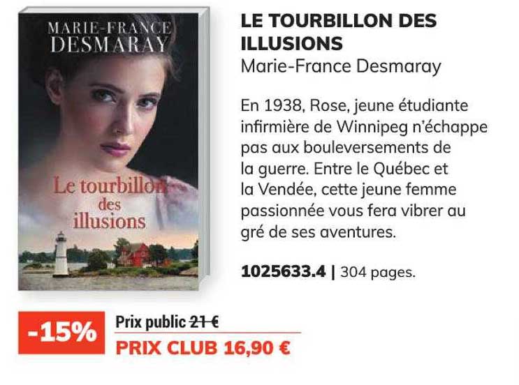 le tourbillon des illusions - marie-france desmaray