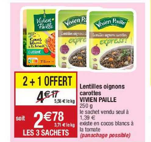 lentilles oignons carottes vivien paille