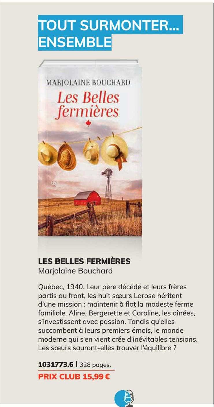 les belles fermières - marjolaine bouchard