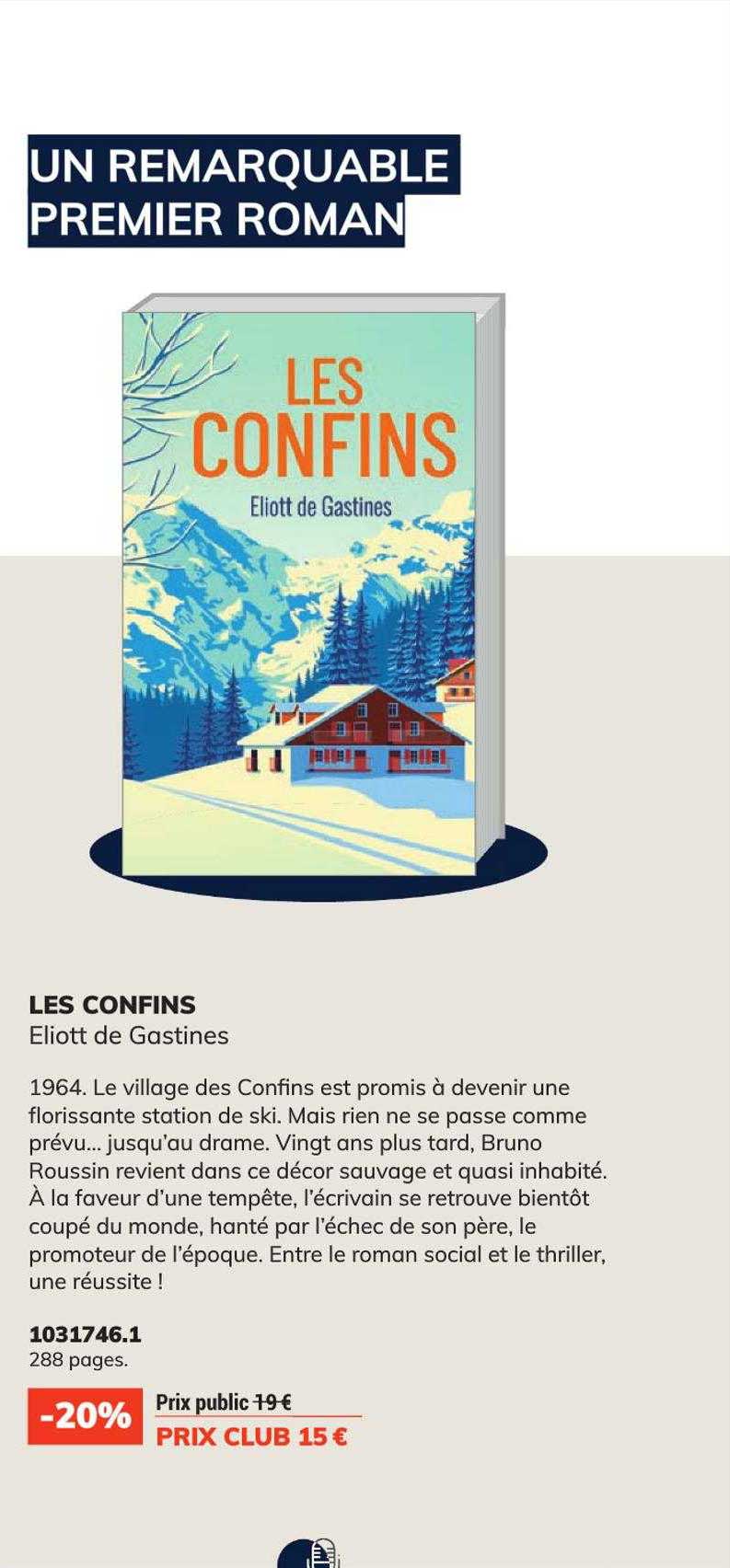 Les Confins - Eliott De Gastines