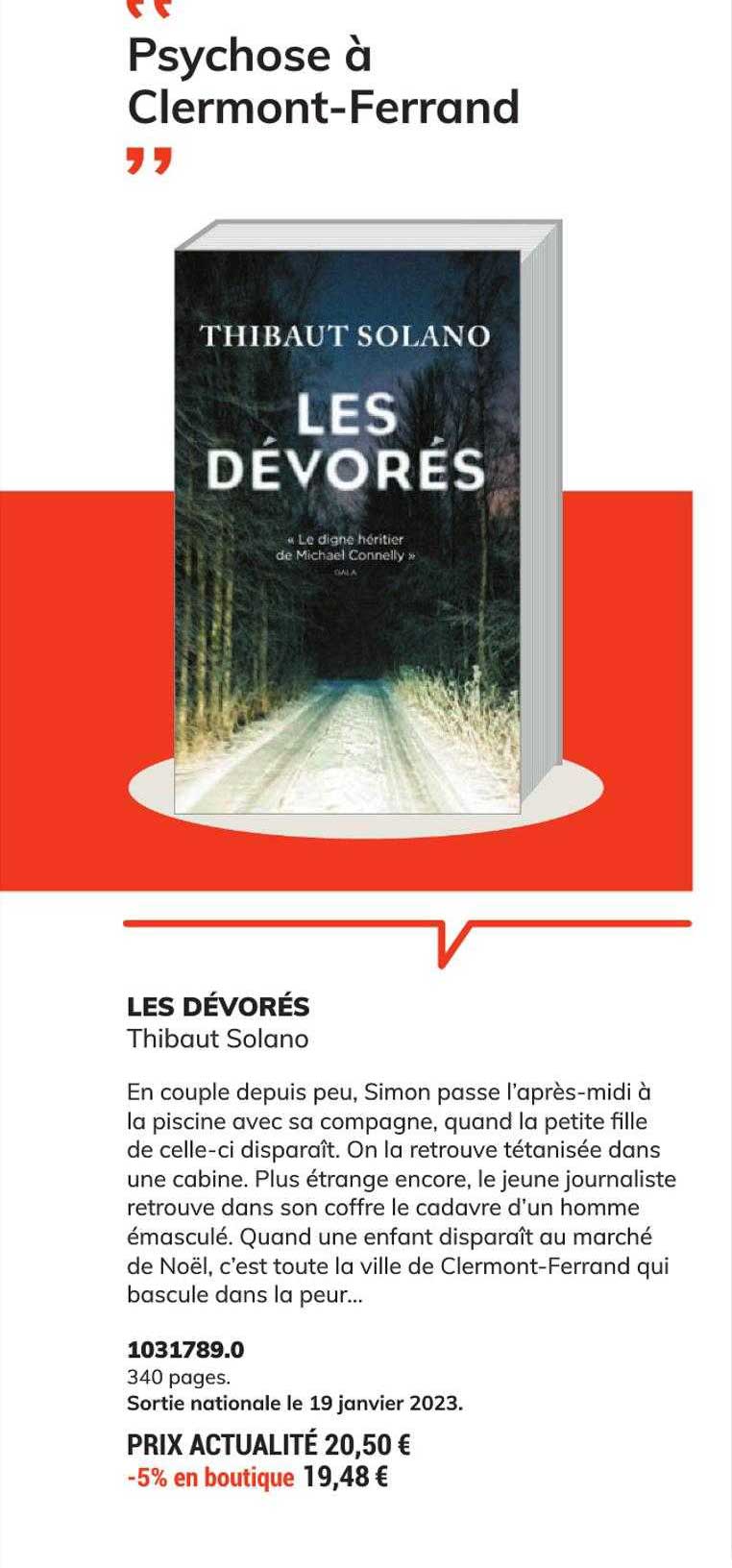 les dévorés - thibaut solano