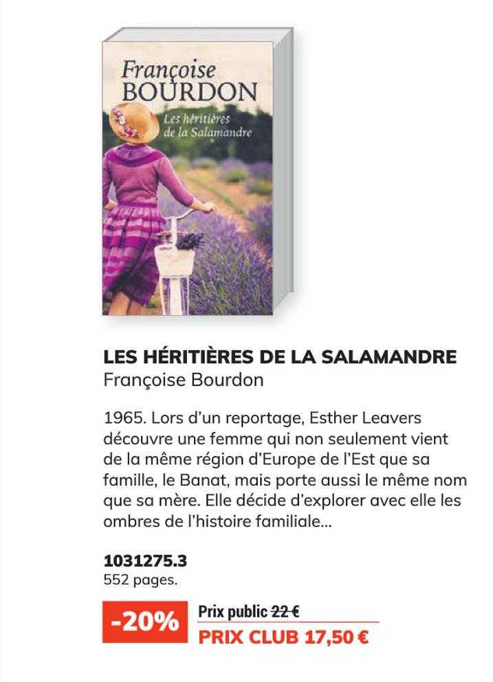 Les Héritières De La Salamandre - Françoise Bourdon