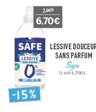 lessive douceur sans parfum safe