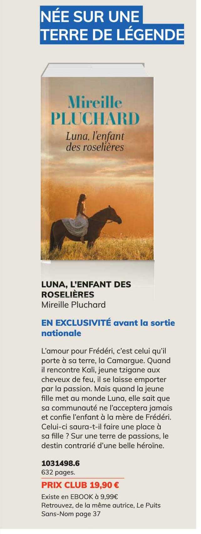 luna, l'enfant des roselières - mireille pluchard