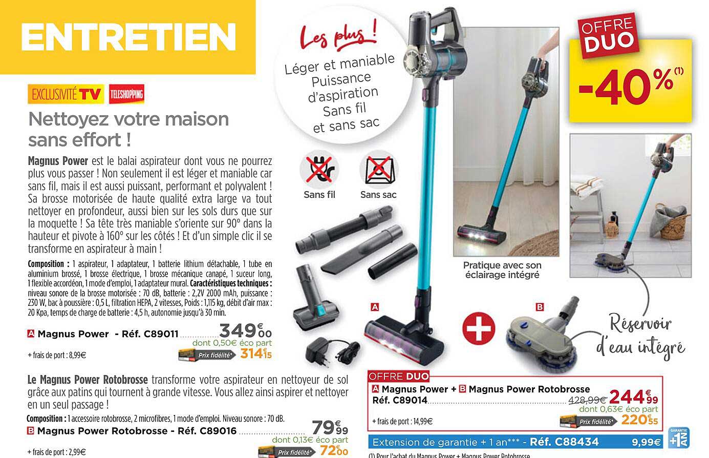 Magnus Power + Magnus Power Rotobrosse