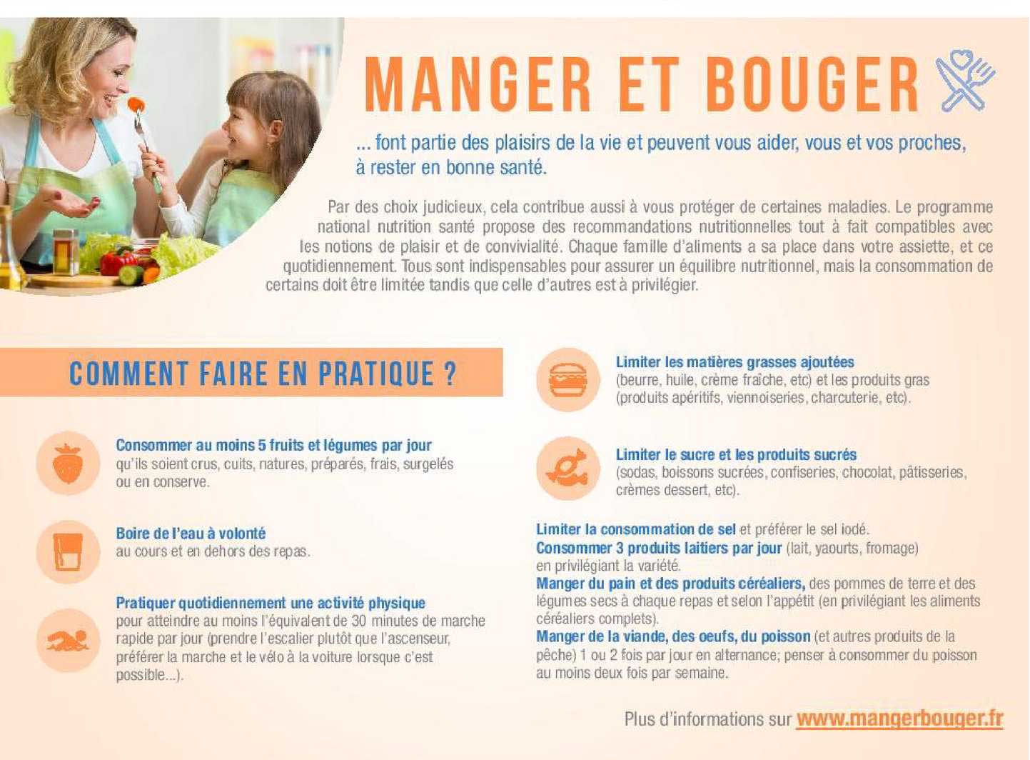 manger et bouger