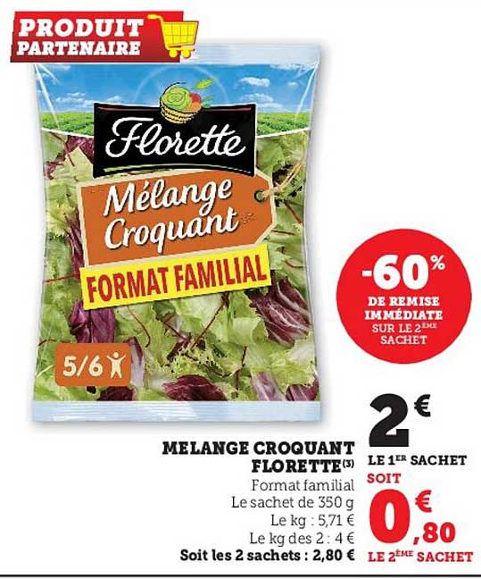 Mélange Croquant Florette