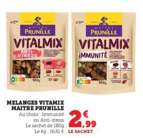 Mélanges Vitamix Maître Prunille