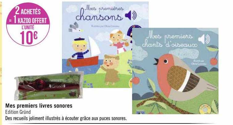 mes premiers livres sonores