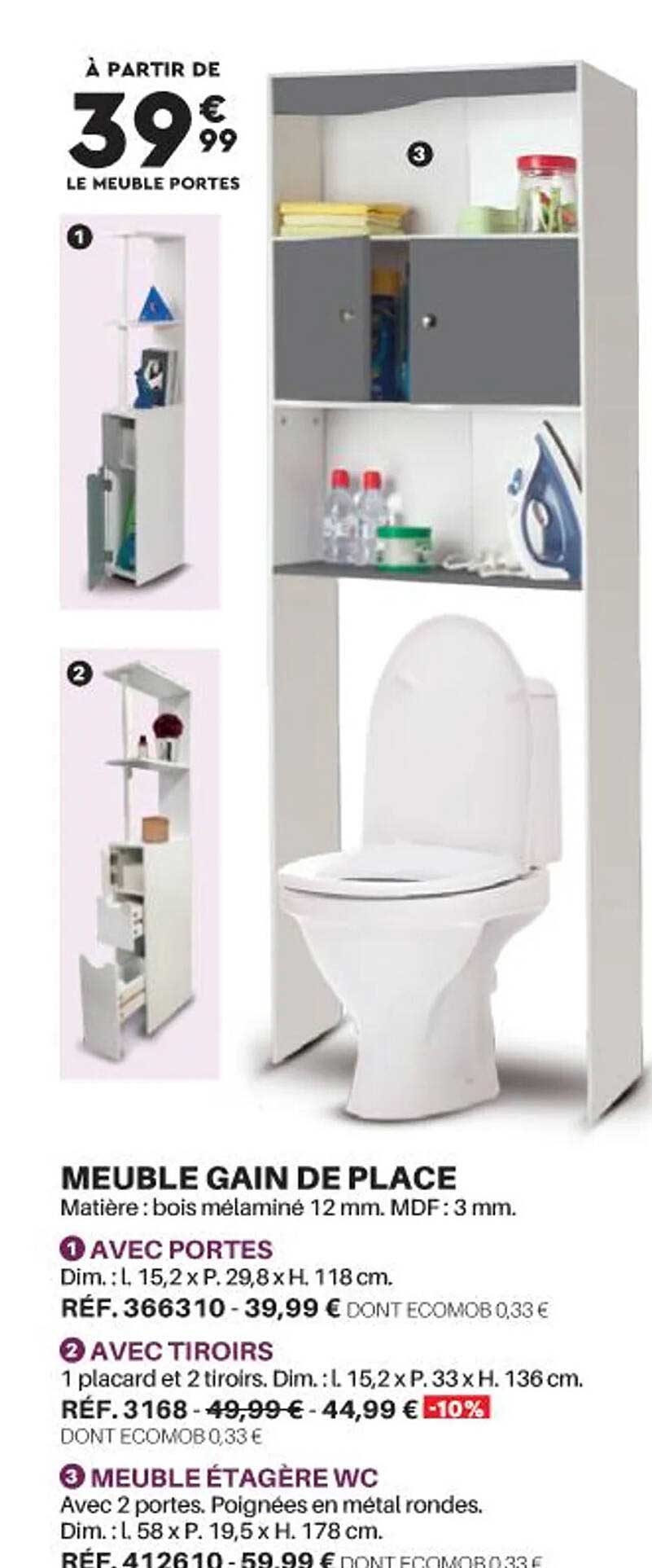 meuble gain de place