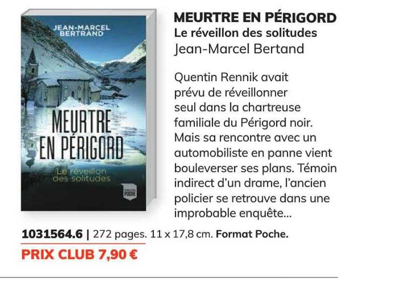 meurtre en périgord - jean-marcel bertand