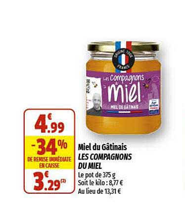 miel du gâtinais les compagnons du miel