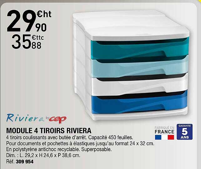 Module 4 Tiroirs Riviera