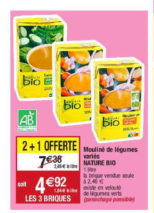 Mouliné De Légumes Variés Nature Bio
