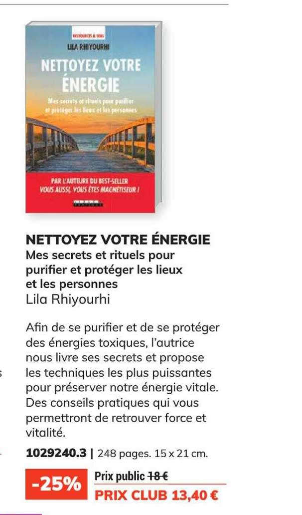 nettoyez votre énergie - lila rhiyourhi