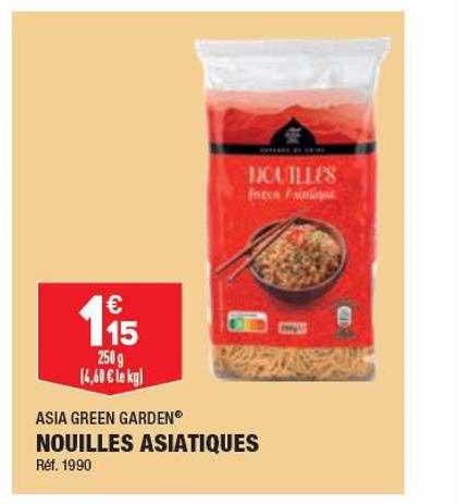 nouilles asiatiques asia green garden