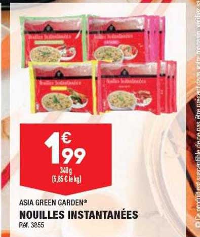 nouilles instantanées asia green garden